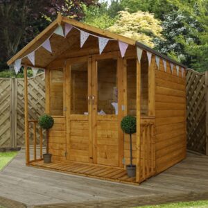Wooden Summerhouse/Log Cabin Shed