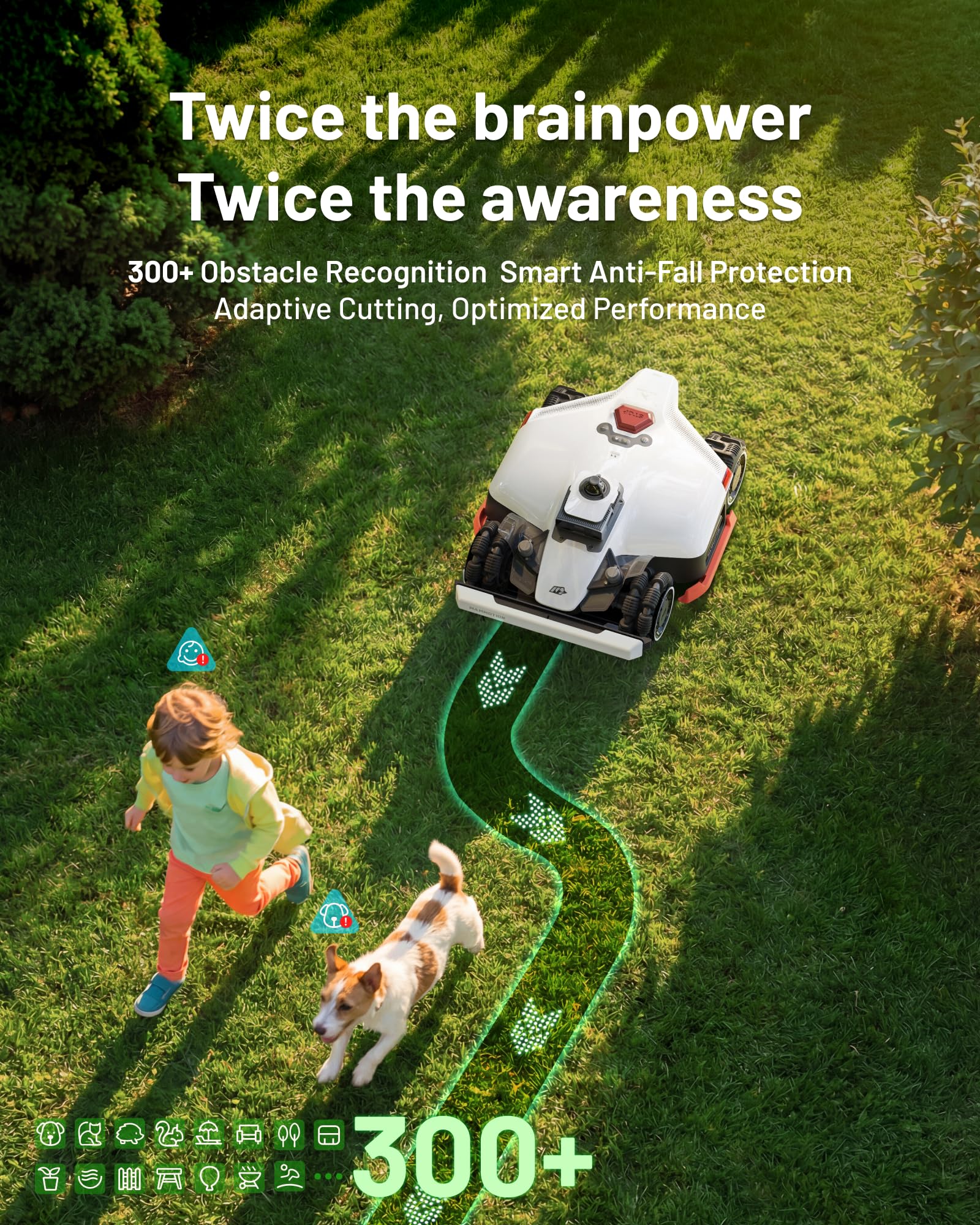 MAMMOTION LUBA 3 AWD 1500 Robotic Lawnmower - Image 3
