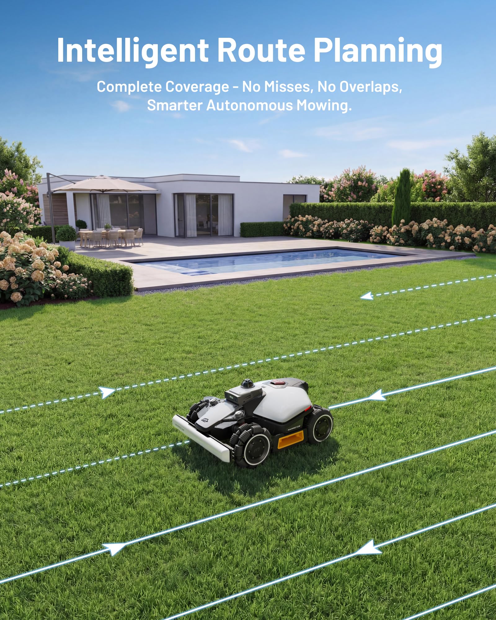 MAMMOTION LUBA mini 2 AWD 1500 Robot Lawn Mower - Image 7