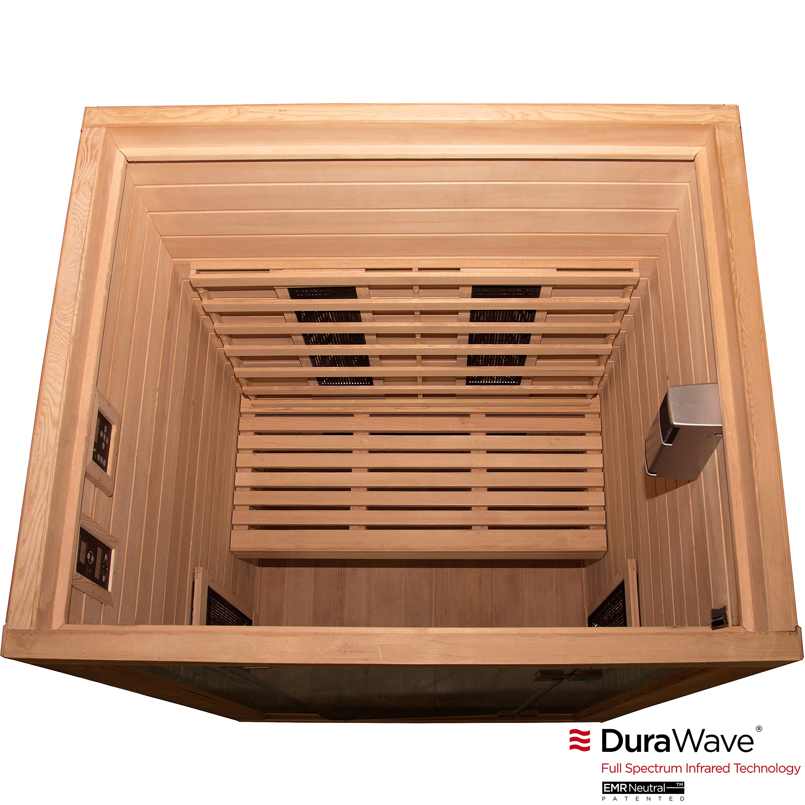 SaunaMed 2-6 Person Full Spectrum Infrared Indoor Sauna EMR NeutralTM 13A Plug & Play (2 Person) - Image 4