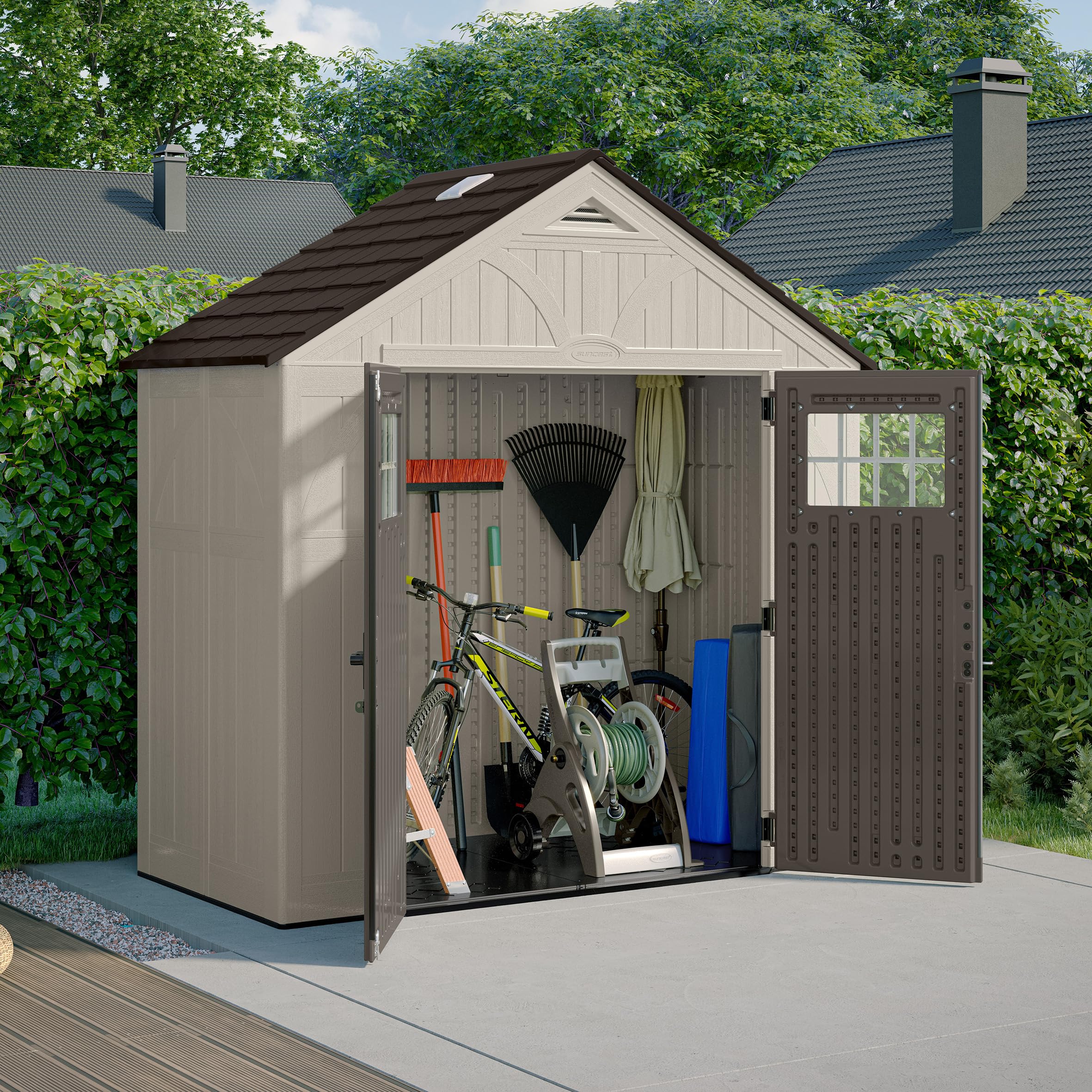 Rowlinson Suncast Tremont Shed 8x4 - Image 2