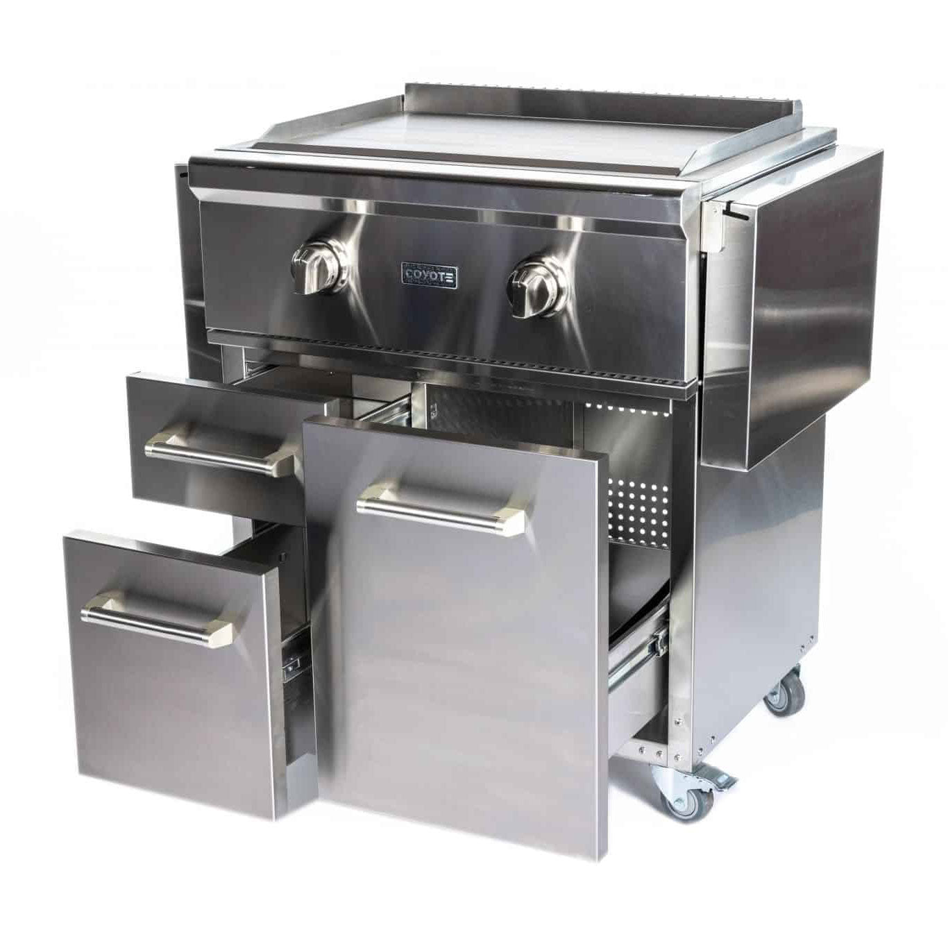 Coyote 30" Flat Top Grill - Image 3