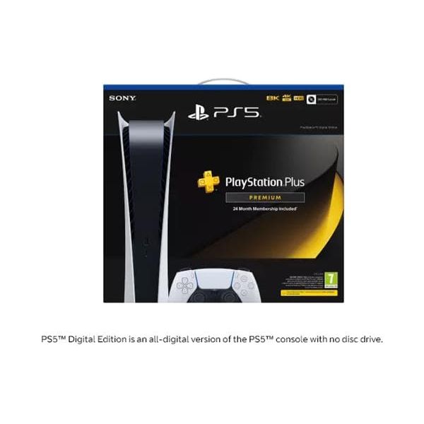 Sony PS5 Disc Console + PlayStation Plus Premium 24 Month Subscription - Image 2
