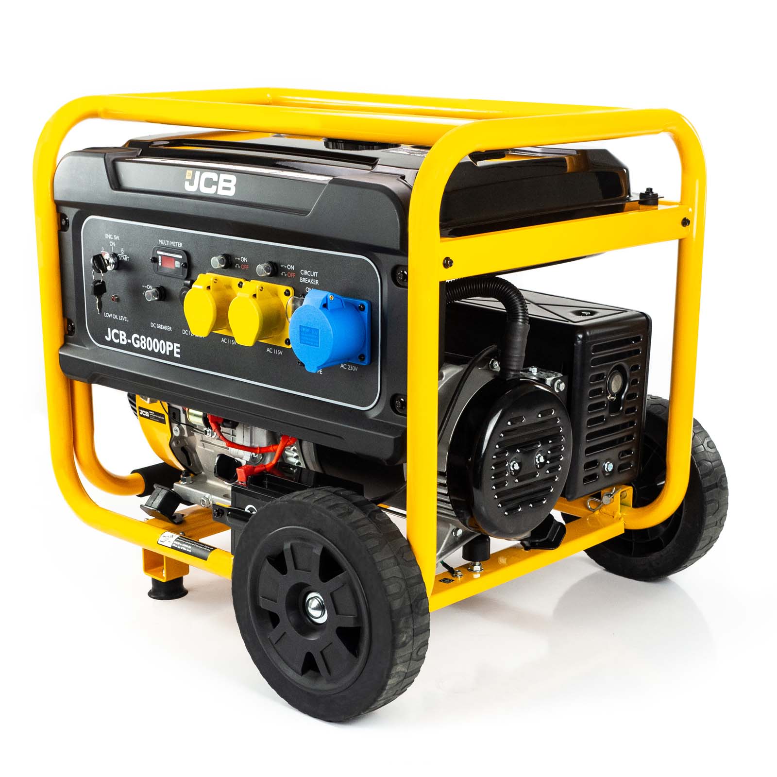 7.9kW Petrol Site Generator 115V/230V 457cc G8000PE - Image 5