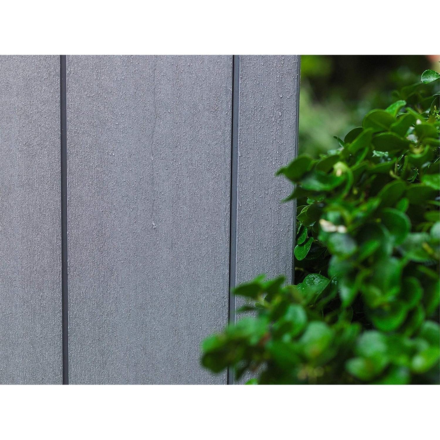 11x 7 Artisan Heavy Duty Plastic Pent Shed – Grey - Image 3