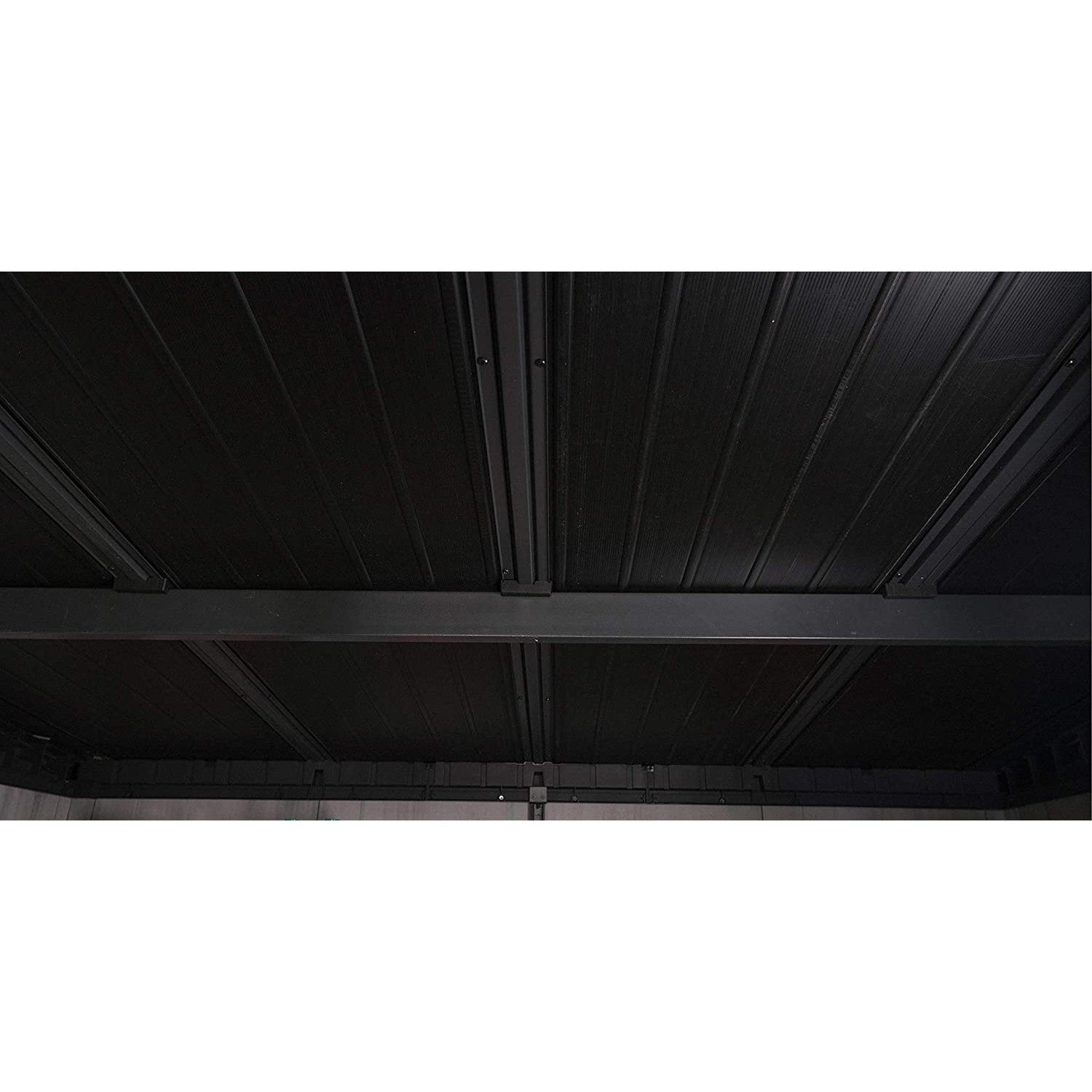 11x 7 Artisan Heavy Duty Plastic Pent Shed – Grey - Image 6
