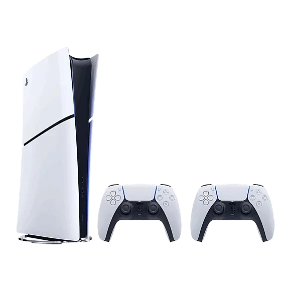 PlayStation 5 Digital Slim Console Bundle with Two DualSense Wireless Controllers - Image 2