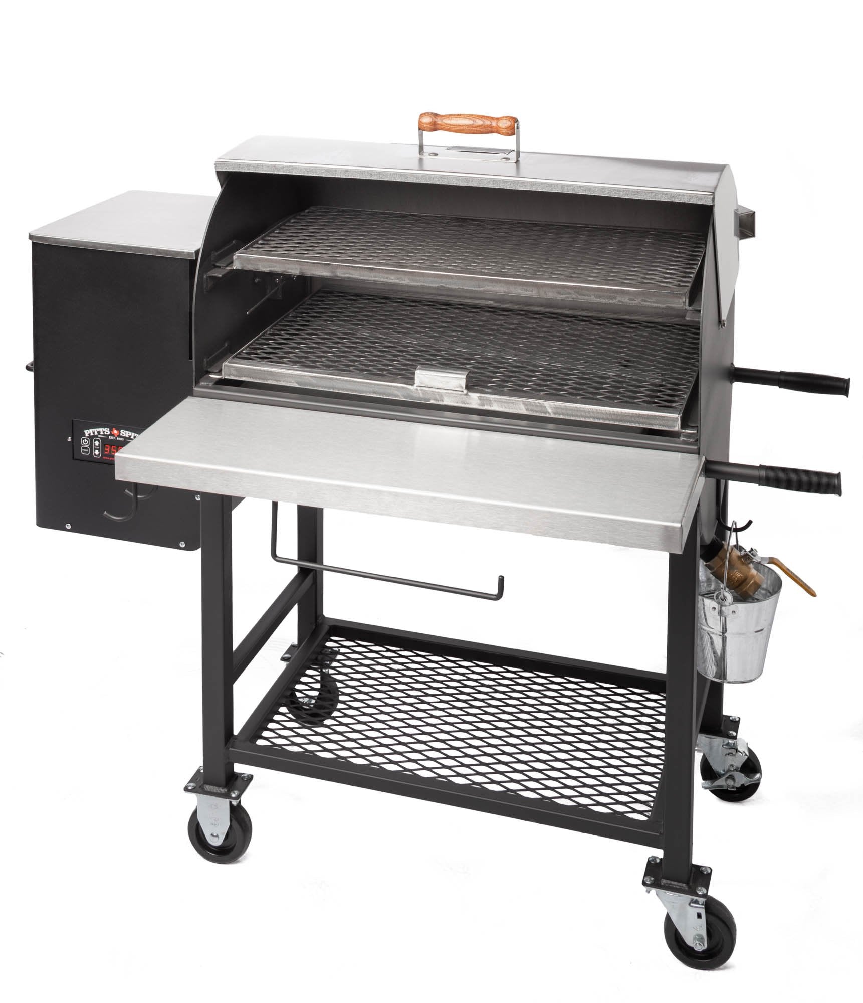 Pitts & Spitts Maverick 850 Pellet Grill w/ Wheel Upgrade - Image 2