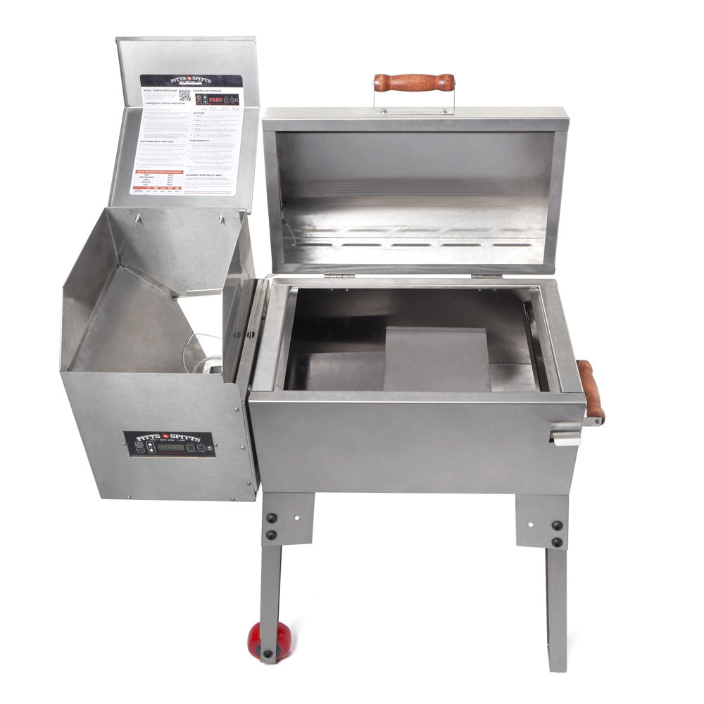 Pitts & Spitts Rendezvous Portable Travel Pellet Grill - Image 3