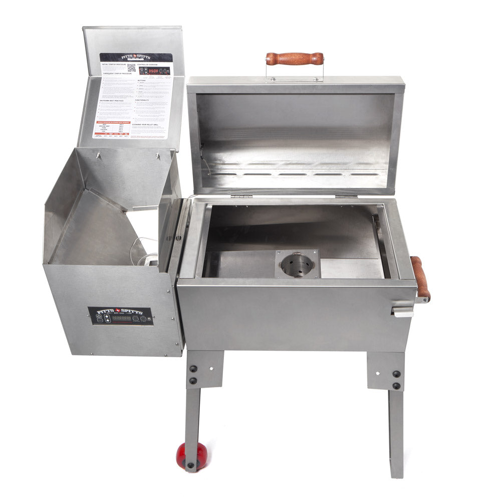 Pitts & Spitts Rendezvous Portable Travel Pellet Grill - Image 4