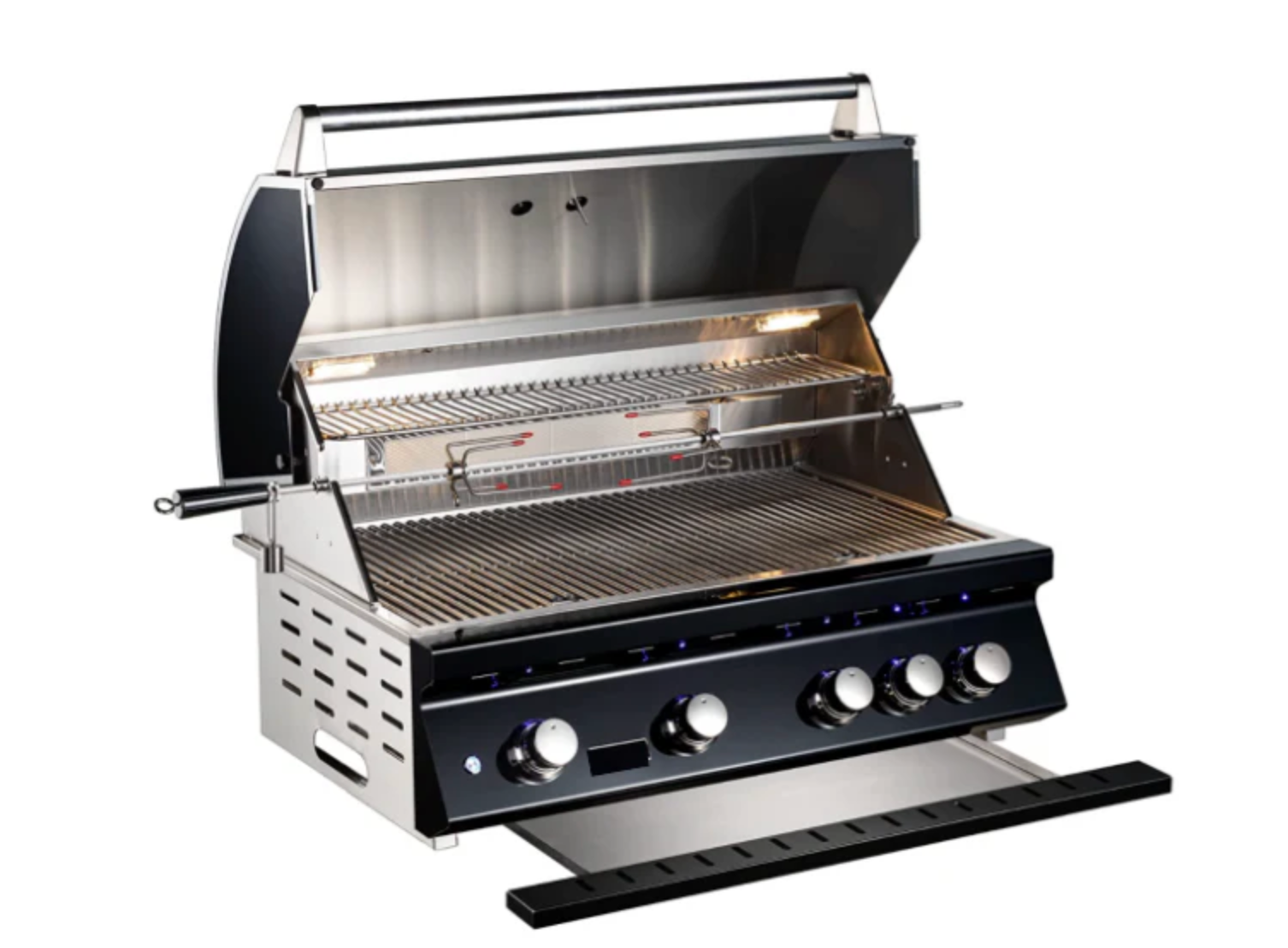 Whistler Built-In 4 Burner Black +Cover+Rotisserie + Lifetime Warranty - Image 2
