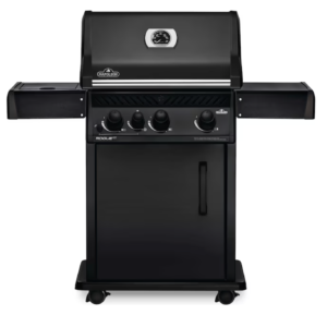 NAPOLEON Rogue XT 425 Matte Black 3-Burner Liquid Propane Gas Grill with 1 Side Burner with Integrated Smoker Box