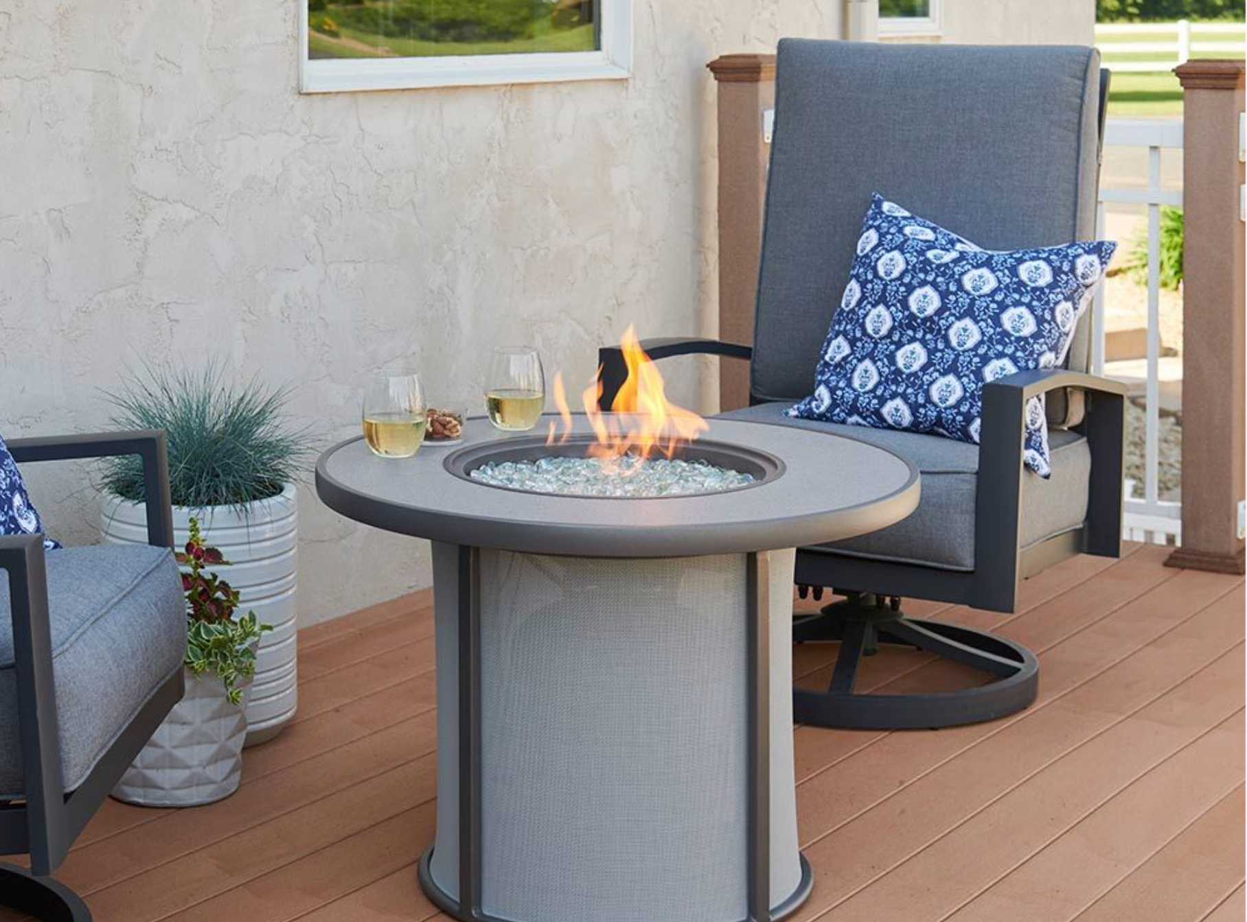 The Outdoor GreatRoom Company SF-32-K Stonefire Gas Fire Table - Image 2