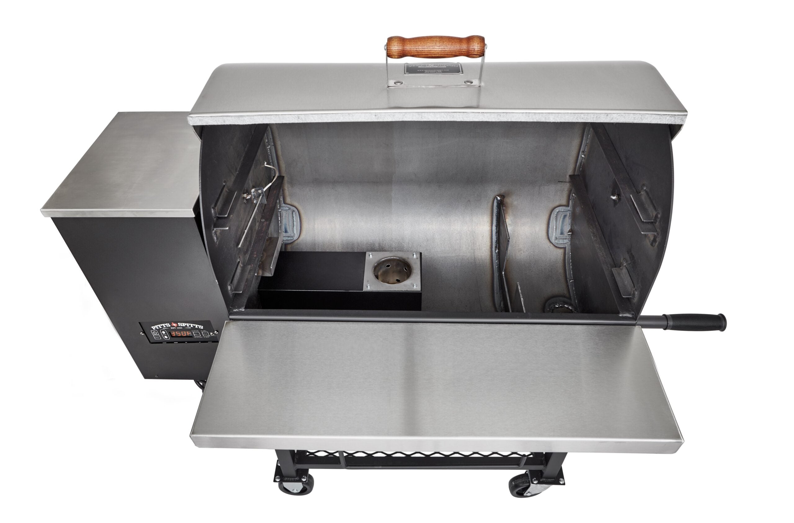 Pitts & Spitts Maverick 850 Pellet Grill w/ Wheel Upgrade - Image 3