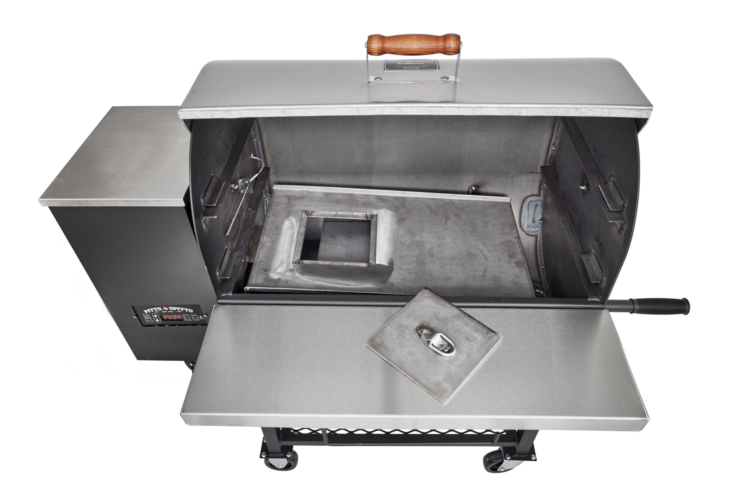 Pitts & Spitts Maverick 850 Pellet Grill w/ Wheel Upgrade - Image 5