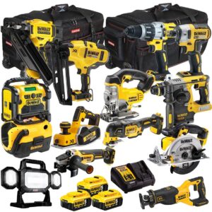 18V 14 Piece Power Tool Kit with 3 x 5.0Ah Battery & Charger T4TKIT-998