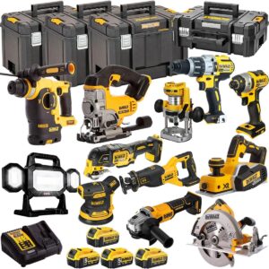 18V 12 Piece Combo Kit with 4 x Batteries & Charger T4TKIT-1333