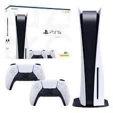 PlayStation 5 Slim Console Bundle with Two DualSense Wireless Controllers - Image 4