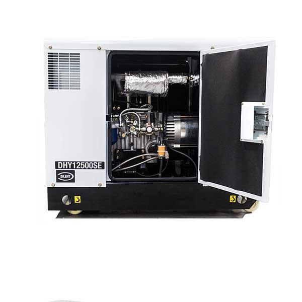 10kW/12.5kVA 230v Mains Standby Silenced Diesel Generator - Image 3