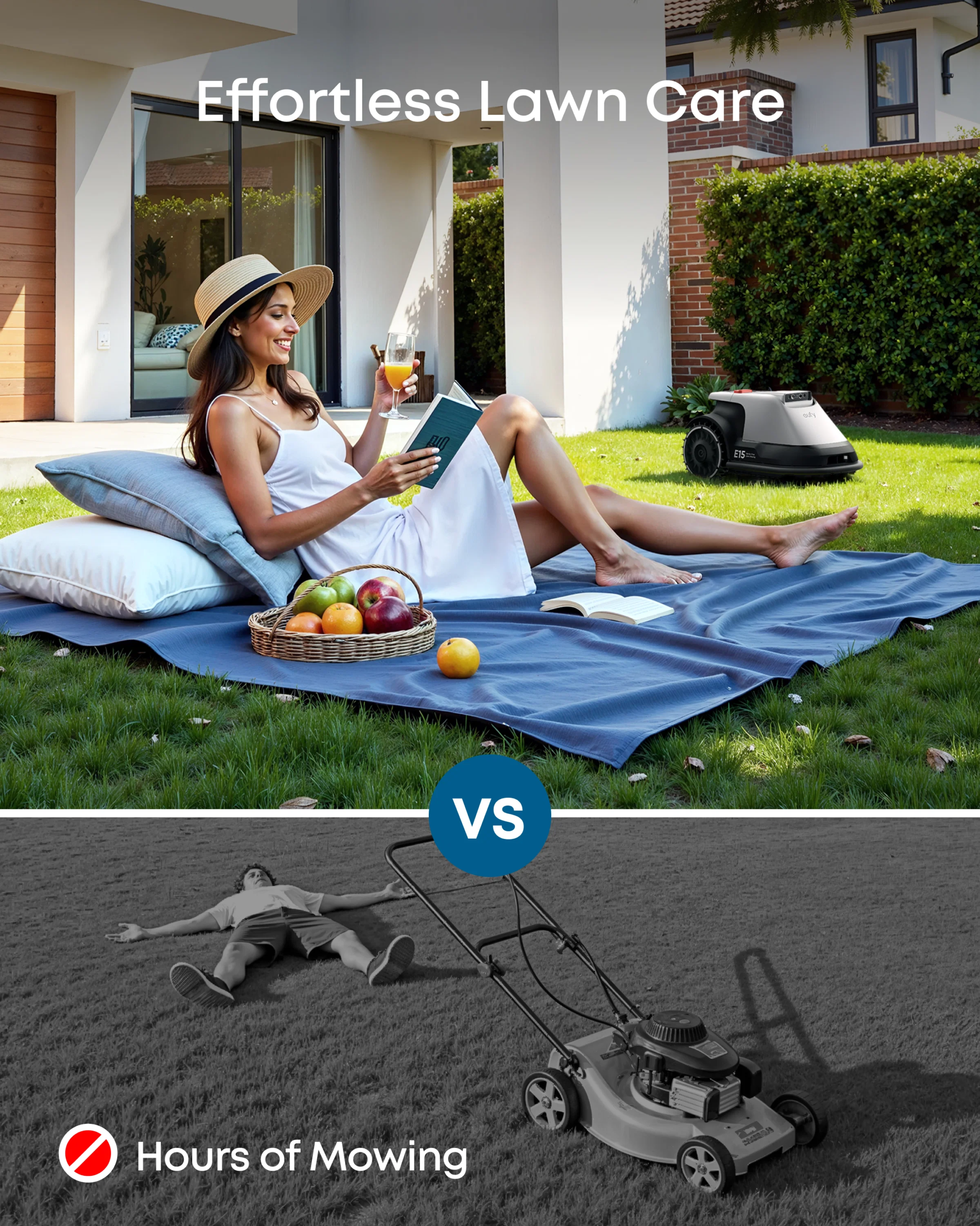 Robotic Lawn Mower for Gardens Up to 800m2, Wire-Free Vision Navigation, 3D Obstacle Avoidance - Image 4