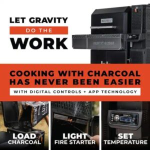 Masterbuilt 1150 Gravity Fed Charcoal BBQ Grill and Smoker