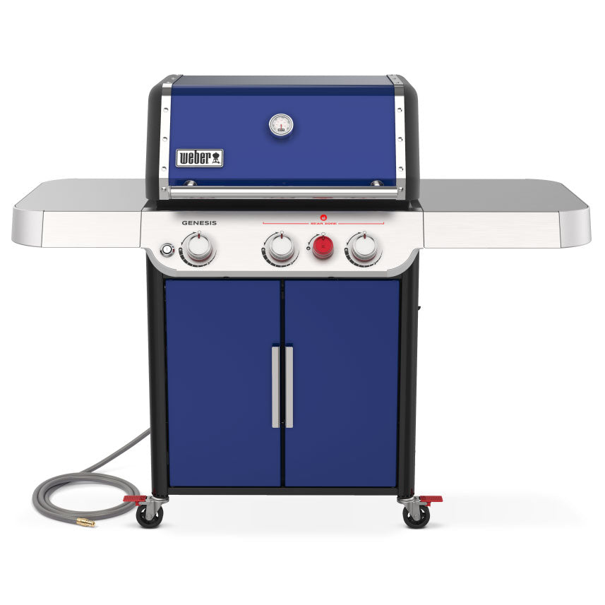 Weber GENESIS SP-E-325s Gas Grill with Sear Burner - Deep Ocean Blue - Image 9